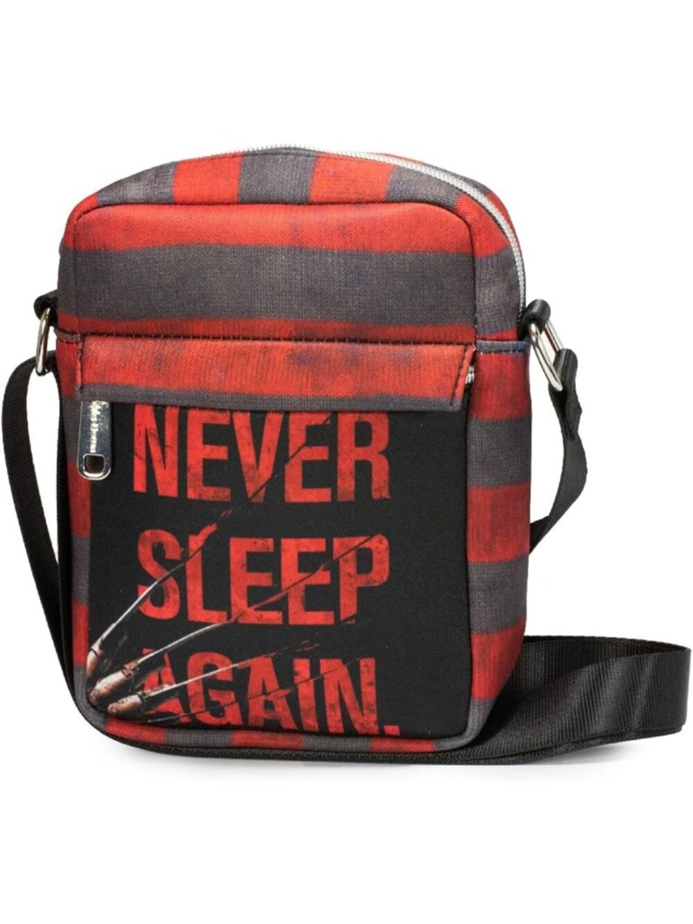 Spooky Crossbody Bag - Canvas Horror Tote, Nightmare on Elm Street Style
